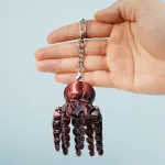 Octopus Fidget Keychain – 3D Printed Sensory Stress Relief Toy