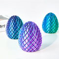 Twisty Fidget Dragon Egg – 3D Printed Transforming Desk Toy