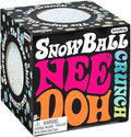 Schylling NeeDoh Snowball Crunch – Crispy Sensory Fidget Stress Ball