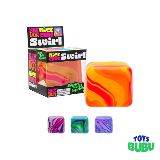 Swirl NeeDoh Nice Cube – Ice Sugar Ball Squishy Stress Toy