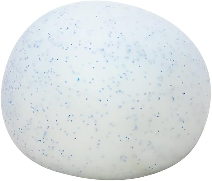 Schylling NeeDoh Snowball Crunch – Crispy Sensory Fidget Stress Ball