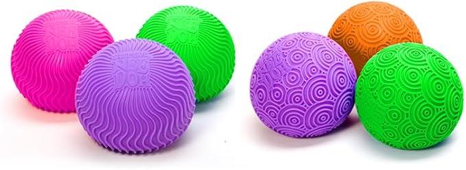 Schylling Ripples Super NeeDoh Stress Ball – Surprise Neon Color & Texture
