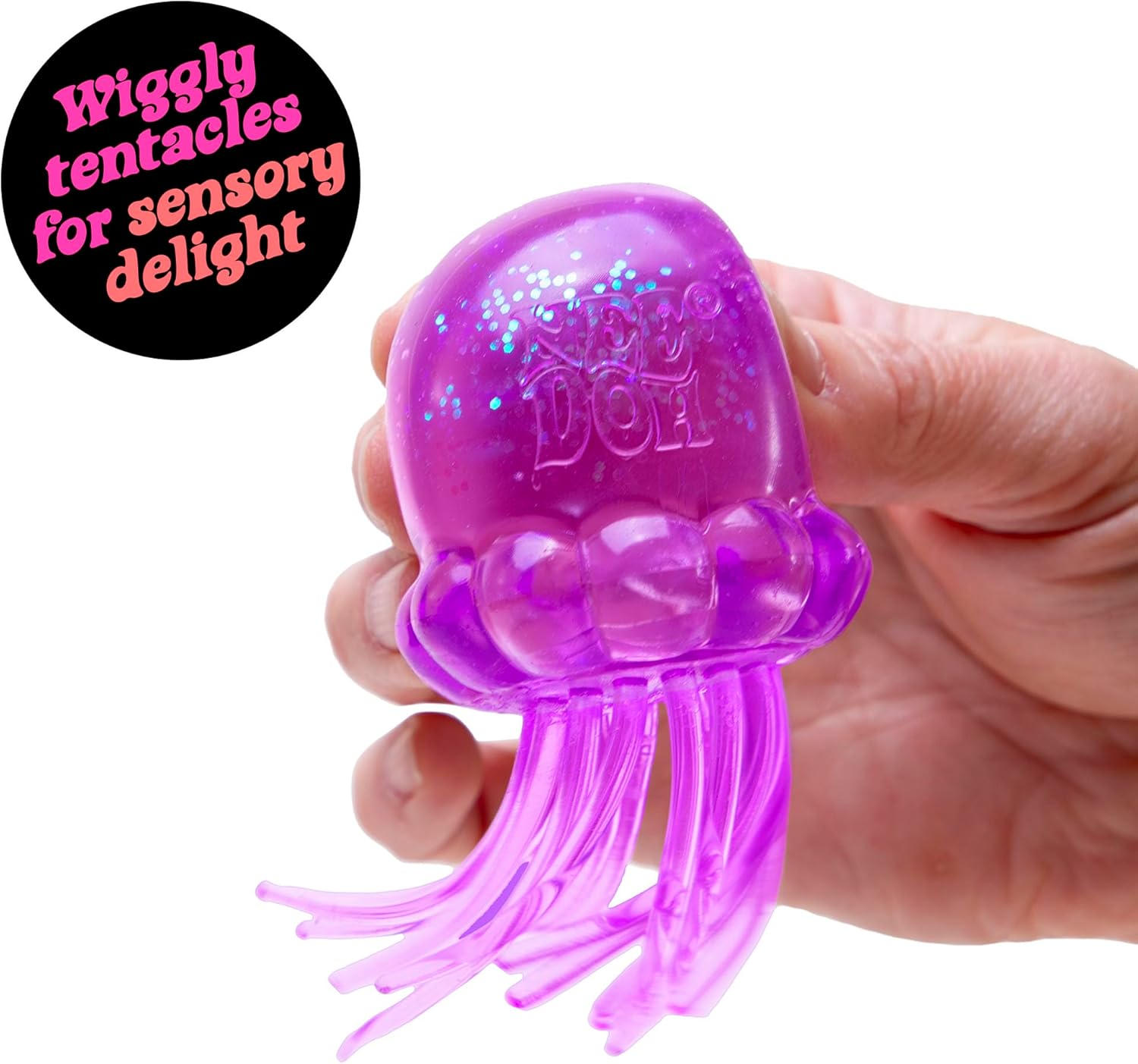 Schylling NeeDoh Jelly Squish Ball – Surprise Color