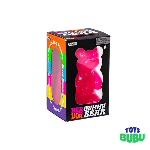 NeeDoh Gummy Bear Jumbo Squishy Stress Ball