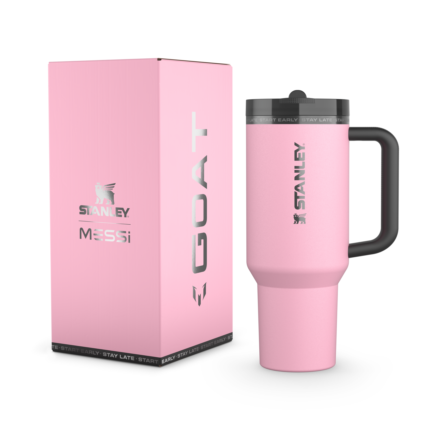 Messi x Stanley Quencher ProTour Flip Straw Tumbler 40 oz – GOAT Collection