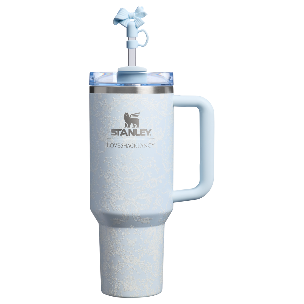 Stanley 1913 x LoveShackFancy Holiday Quencher® H2.0 FlowState™ Tumbler – 40 oz